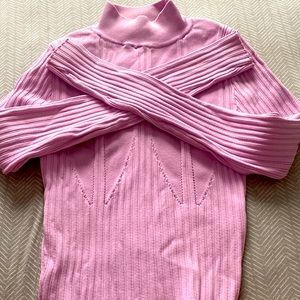 Pink/purple turtle neck